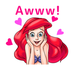 The Little Mermaid: Sweet Days sticker #11265481