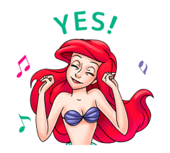 The Little Mermaid: Sweet Days sticker #11265483