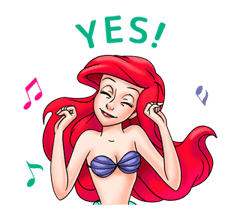 The Little Mermaid: Sweet Days sticker #11265483