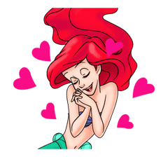 The Little Mermaid: Sweet Days sticker #11265486