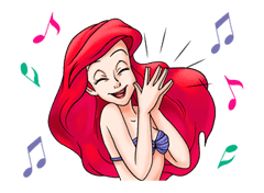 The Little Mermaid: Sweet Days sticker #11265490