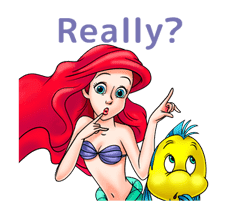 The Little Mermaid: Sweet Days sticker #11265493
