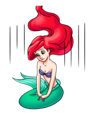 The Little Mermaid: Sweet Days sticker #11265494