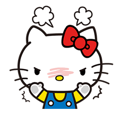 Hello Kitty Pouncing Pop-Up Stickers sticker #11559973
