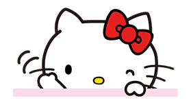 Hello Kitty Pouncing Pop-Up Stickers sticker #11559978