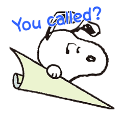 SNOOPY Pop-Up Stickers sticker #12036263