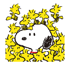 SNOOPY Pop-Up Stickers sticker #12036269