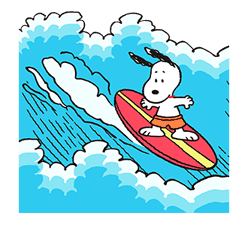 SNOOPY Pop-Up Stickers sticker #12036270