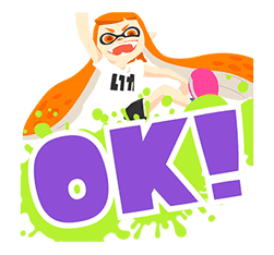 Splatoon: Inkling Injection sticker #11921473