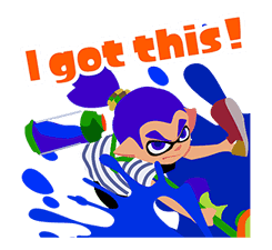 Splatoon: Inkling Injection sticker #11921479