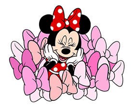 Minnie Mouse Pop-Up Stickers sticker #12801656