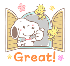 Lovely Snoopy Pop-Up Stickers sticker #12955281
