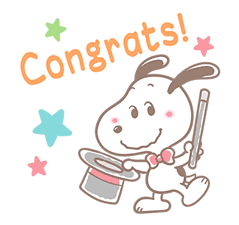 Lovely Snoopy Pop-Up Stickers sticker #12955283