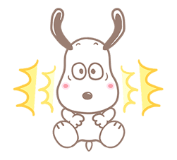 Lovely Snoopy Pop-Up Stickers sticker #12955290