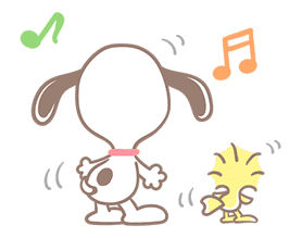 Lovely Snoopy Pop-Up Stickers sticker #12955292