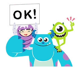 Monsters, Inc. Pop-Up Stickers sticker #13041782