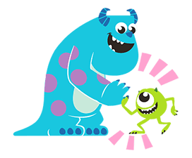 Monsters, Inc. Pop-Up Stickers sticker #13041785