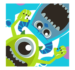 Monsters, Inc. Pop-Up Stickers sticker #13041794