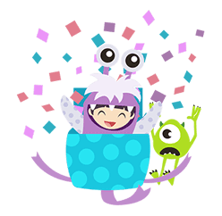 Monsters, Inc. Pop-Up Stickers sticker #13041795