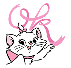 Disney Marie Pop-Up Stickers sticker #13274518