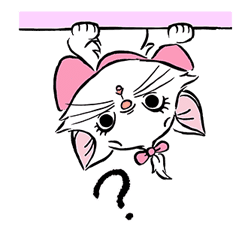 Disney Marie Pop-Up Stickers sticker #13274520