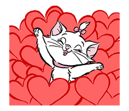 Disney Marie Pop-Up Stickers sticker #13274521