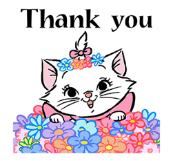 Disney Marie Pop-Up Stickers sticker #13274522