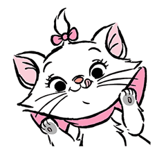 Disney Marie Pop-Up Stickers sticker #13274525