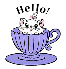 Disney Marie Pop-Up Stickers sticker #13274527