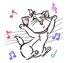 Disney Marie Pop-Up Stickers sticker #13274531