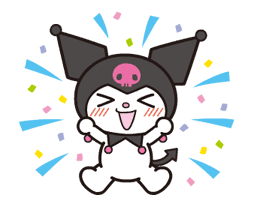 Animated Kuromi sticker #13274545