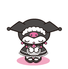 Animated Kuromi sticker #13274548