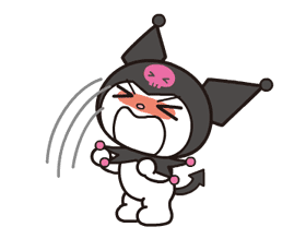 Animated Kuromi by SANRIO sticker 13274552 Animated Kuromi by SANRIO sticker 13274552