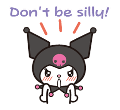 Animated Kuromi sticker #13274553