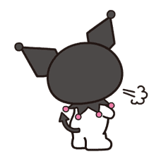 Animated Kuromi sticker #13274557