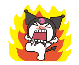 Animated Kuromi sticker #13274563