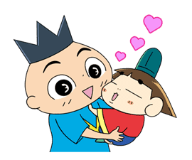 Ojarumaru and Ojaru 17: Animated sticker #13365924