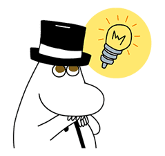Moomin Pop-Up Stickers sticker #13477500