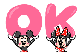 Lovely Mickey and Minnie Pop-Up Stickers sticker #13653448