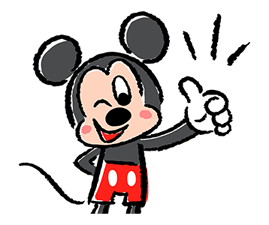 Lovely Mickey and Minnie Pop-Up Stickers sticker #13653449