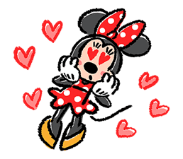 Lovely Mickey and Minnie Pop-Up Stickers sticker #13653453