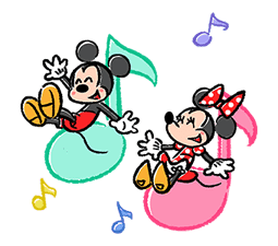 Lovely Mickey and Minnie Pop-Up Stickers sticker #13653461