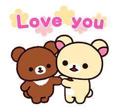 Rilakkuma: Pop-Up Chairoikoguma sticker #13565563