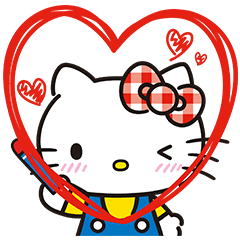 Hello Kitty Lovely Pop-Up Stickers