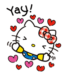 Hello Kitty Lovely Pop-Up Stickers sticker #13624082