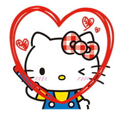 Hello Kitty Lovely Pop-Up Stickers sticker #13624087