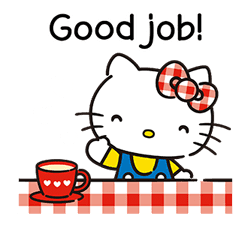 Hello Kitty Lovely Pop-Up Stickers sticker #13624091