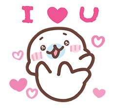 Mamegoma Pop-Up Stickers sticker #13653465