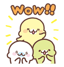 Mamegoma Pop-Up Stickers sticker #13653467