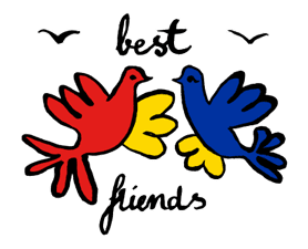 Stick'Hearts by JC de Castelbajac sticker #13826157